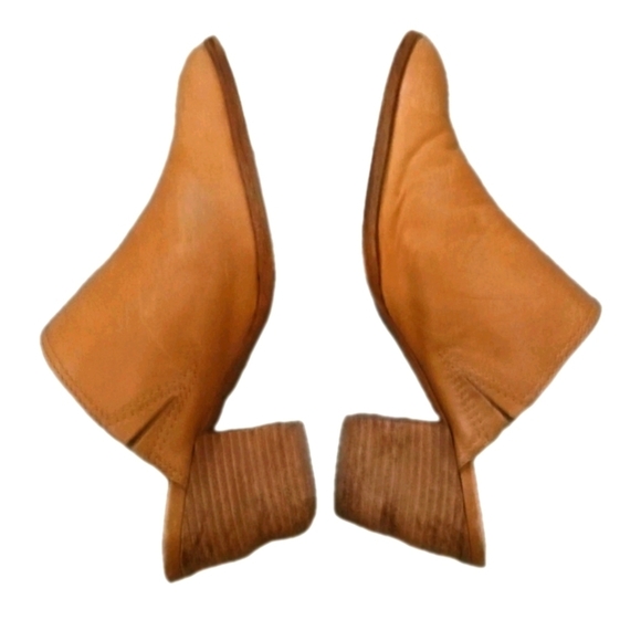 Madewell Womens Tan The Harper Classic Minimalist Slip On Leather Mule 9 - Picture 8 of 15